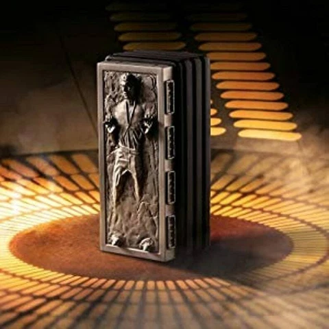 Royal Selangor Star Wars Collection Pewter Solo Frozen Container Gift Cover