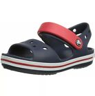 Crocs Crocband Sandal Kids Navy/Red Croslite Infant Strap Sandal C4 - New!