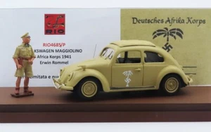 VOLKSWAGEN MAGGIOLINO - Africa Korps 1941 - figure Rommel - Limited edition 100 - Picture 1 of 1