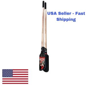 48” Wood Handle Manual Post Hole Digger, NIKATTO USA STOCK - Picture 1 of 5
