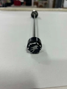 BLACK CONTRAST KANJI ENGRAVED MOTOR MOUNT PLUGS 99-24 SUZUKI HAYABUSA*DISCOUNTED - Picture 1 of 7