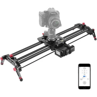 Neewer Carbon Fiber Camera Video Slider with Wireless Control (31") - Image 1 of 2