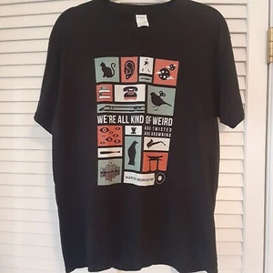 Camiseta de algodón XL para hombre HARUKI MURAKAMI Somos todo tipo de extravagantes. - Imagen 1 de 5