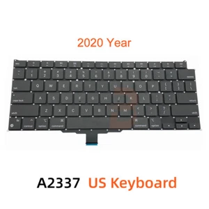 New Laptop A2337 Keyboard For Macbook Air 13" M1 A2337 US Layout 2020 Year - Afbeelding 1 van 4