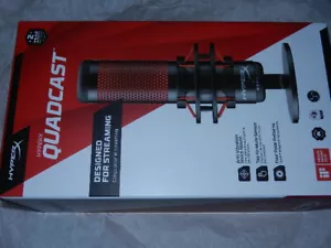 Nuevo HyperX QuadCast USB Streaming Micrófono PC MAC PS5 PS4 Quad Cast Hyper X - Imagen 1 de 10