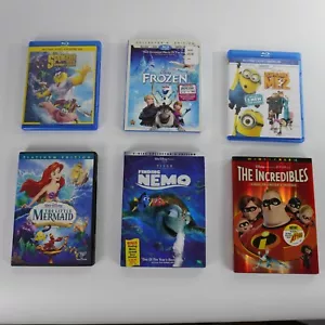 Disney Blu-ray & DVDs: Frozen, Spongebob, Despicable Me 2, Little Mermaid, Nemo+ - Bild 1 von 2