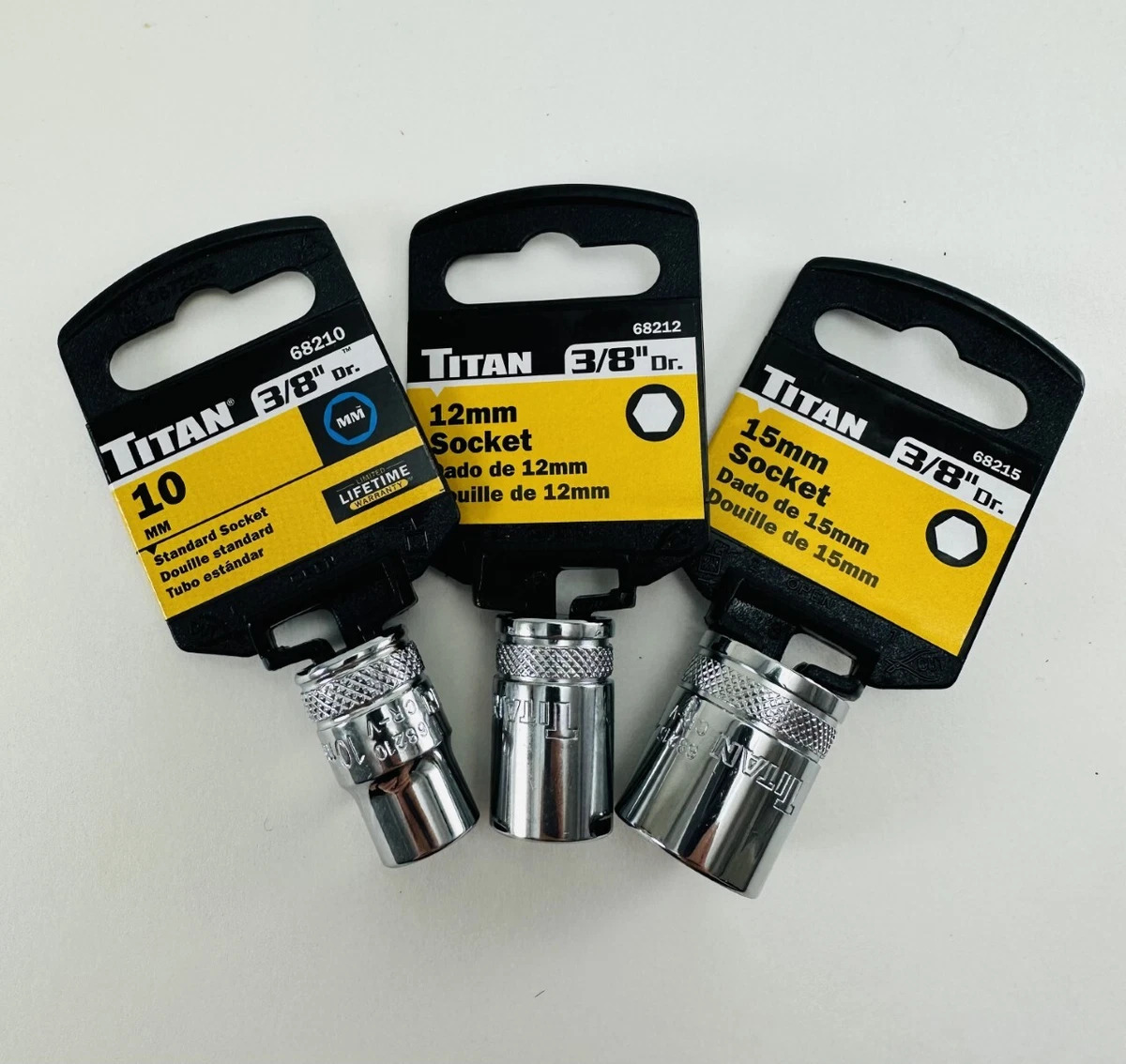 SK Tools USA 3/8" Drive, 12MM, 6 Puntos, Enchufe Cromado Estándar | 312