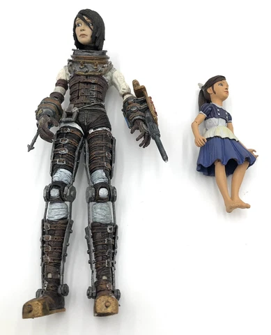 Bioshock 2 Eleanor Lamb Figure and Cleansed Little Sister Cover