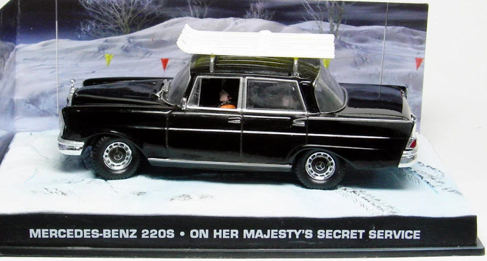 Revista James Bond Mercedes-Benz 220S On Her Majesty’s Secret Service #78 1:43 Foto 1 de 4