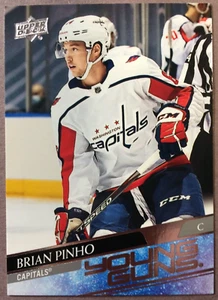 2020-21 Upper Deck Young Guns #475 Brian Pinho Washington Capitals radiocontrol - Imagen 1 de 1