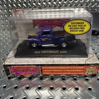 1996 Road Champs 1953 CHEVROLET 3100 CUSTOM Pickup Truck 1/43 Scale In Case NEW - Image 1 of 4