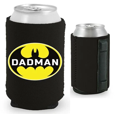 Dadman Magnetic Can Coolie Neoprene Collapsible, Father's Day Funny Gift - Image 1 of 2