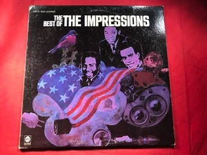 C1-26 THE IMPRESSIONS The Best Of The Impressions - ABCS-654 - RECORD - R&B - Picture 1 of 6