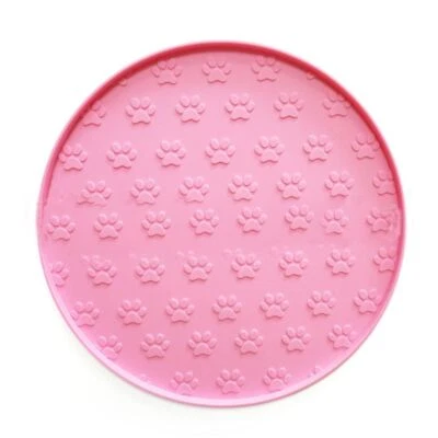 Коврик-плацебо для домашних животных кошек коврик-миска для собак коврик для кормления домашних животных предотвращает разливы пищи/воды - Изображение 1 из 4