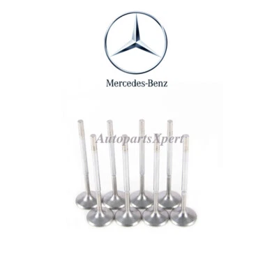 8*Exhaust Valve Kit 270-050-01-00 for Mercedes-Benz A180 C200 E300 CLA220 OEM - Изображение 1 из 4