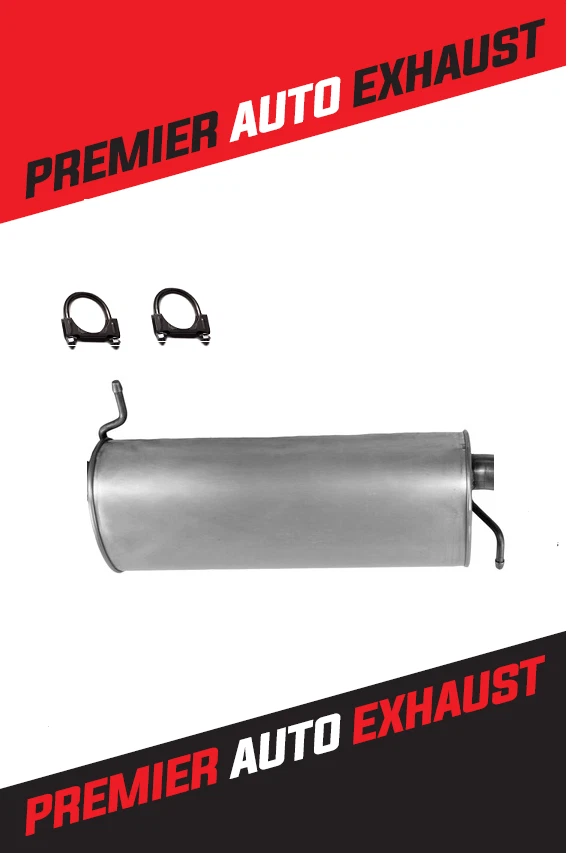 For 2008-2010 Dodge Grand Caravan Muffler 3.3 & 3.8 L- CLAMP CONNECTION  - Image 1 of 1