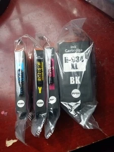 Printer Ink Cartridges Ink-Tank Black,Cian,Yellow,And Maroon XL- Four Of Each  - Picture 1 of 4