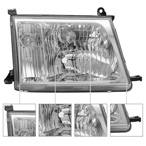 Right Side Headlight Halogen Headlamp PC For 1998-2005 Toyota Land Cruiser 100 - Picture 1 of 14