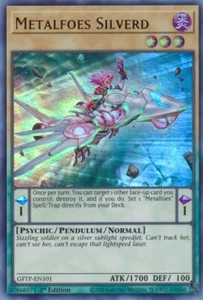 x3 Metalfoes Silverd - GFTP-EN101 - Ultra Rare - 1st Edition Yu-Gi-Oh! M/NM - Picture 1 of 1