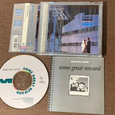 DEPECHE MODE Some Great Reward JAPAN CD PCCY-00577 w/ OBI + PS BOOKLET Pony 1994 Foto 1 de 4