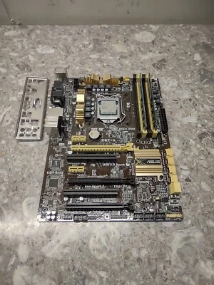 ASUS Z87-A LGA 1150 Intel Z87 SATA 6Gb/s USB 3.0 ATX i5 4670K, 16GB I/O COMBO! - Bild 1 von 4