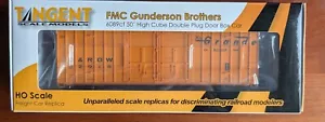 Tangent HO Scale D&RGW 50'High Cube Double Plug Door Box Car #62018 Orange - Picture 1 of 3