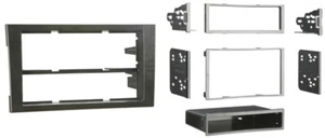 Metra 99-9107B Double Din Install Dash Kit For 02-08 Audi A4 / S4 - Matte Black - Picture 1 of 1