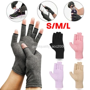 Arthritis Handschuhe Kompressionsgelenk Finger Schmerzen Linderung Handgelenk Unterstützung Zahnspange - Bild 1 von 19