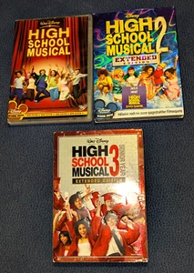 Set: 3 DVDs Walt Disney High School Musical 1 + 2 + 3 High School Musical 1 - 3 - Bild 1 von 18