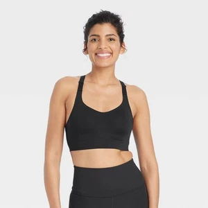 Women's Sculpt High Support Embossed Sports Bra - All In Motion - Picture 1 of 16