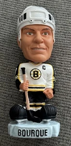 De colección Ray Bourque Boston Bruins Bobblehead NHL Hockey Coleccionable Raro Hallazgo - Imagen 1 de 9