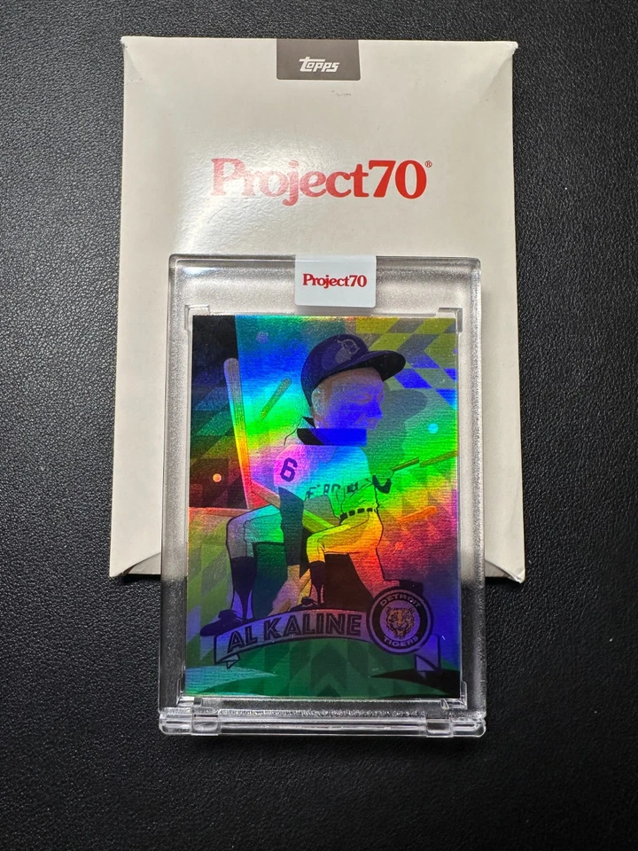 2021 Topps Project 70 Al Kaline #68 Rainbow Foil /70 – Tigers HOF Legend POSE - Image 1 of 4