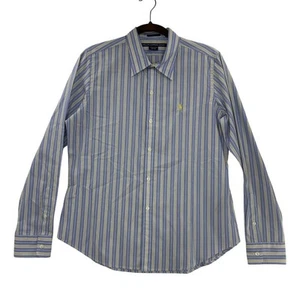 Ralph Lauren Sport Striped Button Down Shirt - Size 14 - Picture 1 of 10