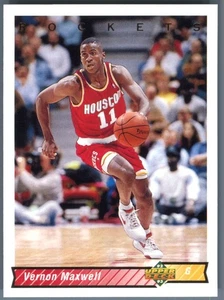 1992-93 Upper Deck Houston Rockets Vernon Maxwell #172 - Bild 1 von 2