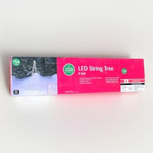 Christmas Tree Winter Wonderland LED String 8 Ft. New - Picture 1 of 4