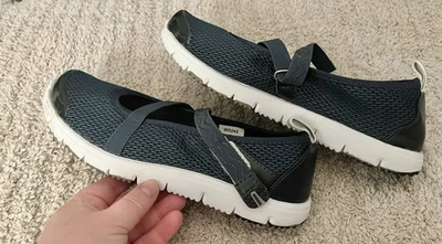Zapatilla deportiva Propet TravelActiv Mary Jane de moda para mujer - talla 7,5 - azul marino Foto 1 de 4