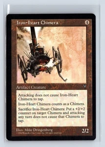 (3x) IRON-HEART CHIMERA – MTG Magic the Gathering Card – Visions – Uncommon - Picture 1 of 6