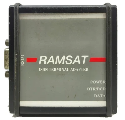Ramsat TA-77 ISDN Terminal Adapter Interface Serial Standard Plug Directly Bus - Bild 1 von 4