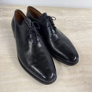 Paul Stuart Choice Made In England  Men's Lace-Up Black Shoes Size 9.5 - Picture 1 of 7