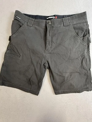 Wolverine Shorts Mens 40 Gray Utility Cargo Workwear Cotton Blend Carpenter - Image 1 of 4