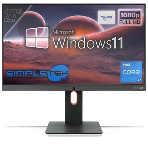 ALL IN ONE 27" Touch I7 RAM 16GB SSD 2TB Windows 11 Pro Computer FHD VESA - Bild 1 von 18