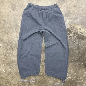 COMME des GARCONS HOMME Cropped Pants Charcoal Grey size M Asymmetrical - Picture 1 of 7