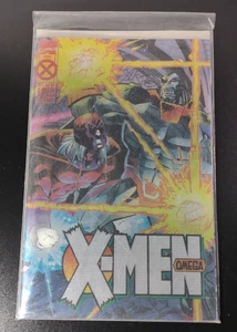 X-MEN: OMEGA #1 - CUBIERTA ENVOLVENTE CROMADA - MARVEL COMICS - 1995 - Imagen 1 de 2