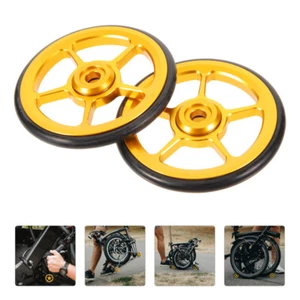 2 Pcs Einfache Push -Rad -Zubehör Verlängerungsrad Für Falträder - Bild 1 von 12
