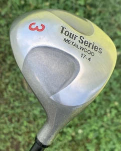 Tour Series Metalwood 3 Wood Golf Driver Men's RH 4.0 Torque Low Flex 44" - Picture 1 of 6