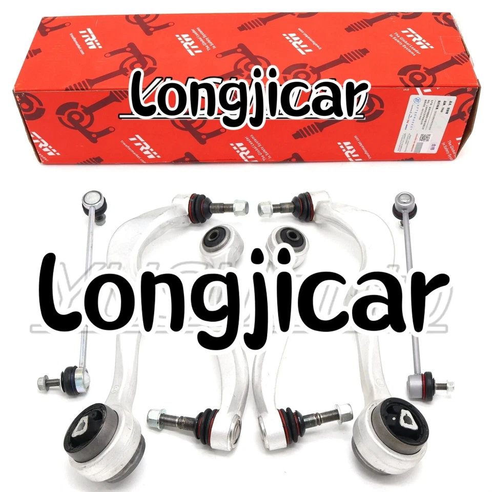 TRW 6X Front Upper Lower Control Arm For BMW E60 525i 530i 545i 550i 2004-2010 - Image 1 of 4