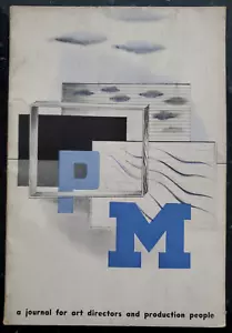 PM: Magazine Art Journal & Design, Vol. IV, No. 7, June–July, 1938 Rare - Picture 1 of 8