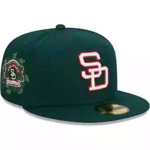 New Era San Diego Padres Spice Berry 59FIFTY Fitted Hat Grün 2023 - Bild 1 von 8