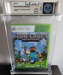 Minecraft Xbox 360 Edition Microsoft 2012 Canadian Version WATA 9.4 A+ - Picture 1 of 2