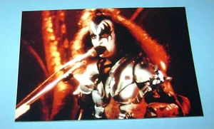 GENE SIMONS - KISS Original Glossy Photo 3" x 5" From Old Scrap Book #C - Picture 1 of 2